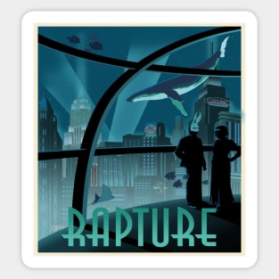 Bioshock Rapture Poster Sticker